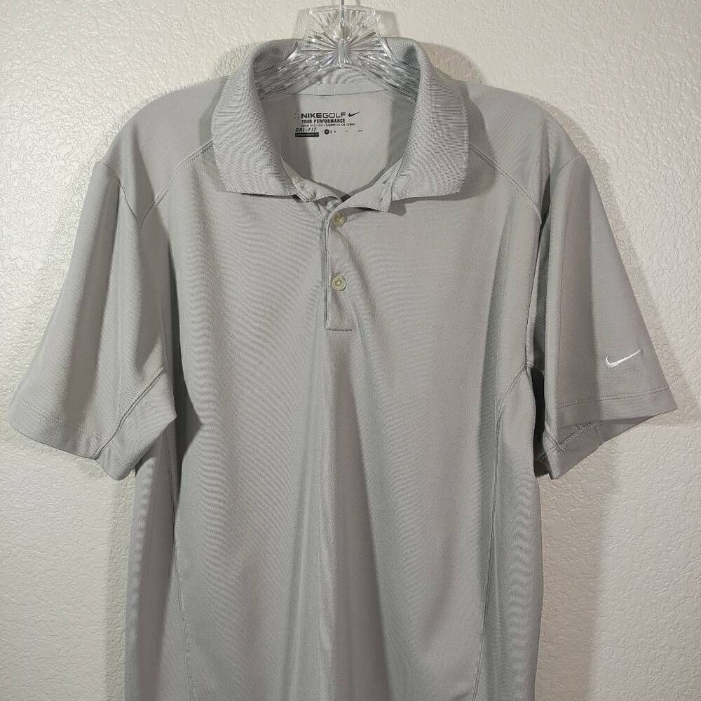Nike Golf Tour Performance Dri-Fit Athletic Polo Shirt -F